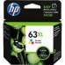 HP No.63XL หมึกมาก ดำ+สี F6U64AA,F6U63AA ตลับหมึก Inkjet แท้ประกันศูนย์